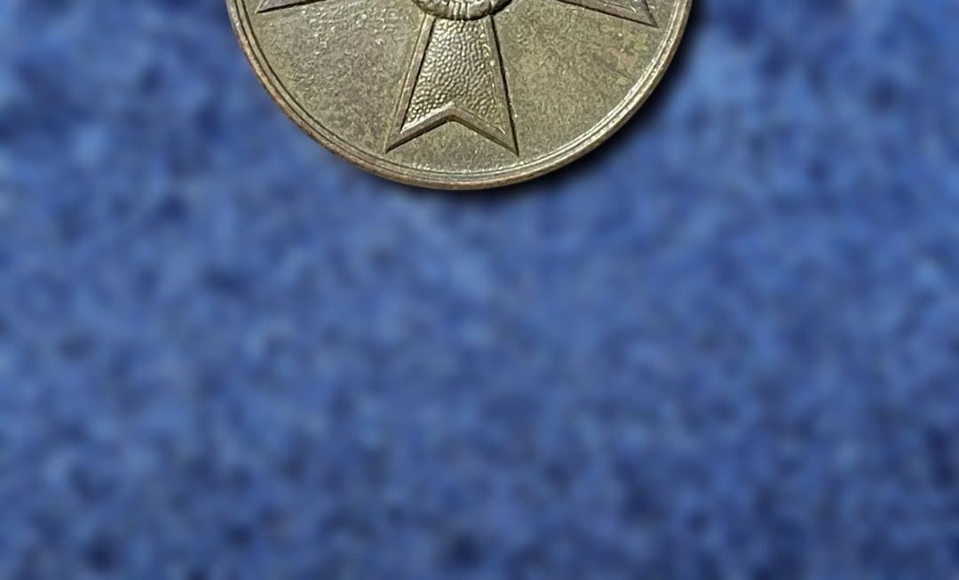 WW2　ドイツ軍　実物　二級戦功十字章メダル　(民間人用）