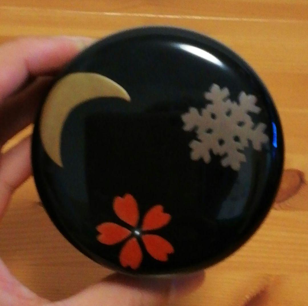 柳哉作　雪月花　蒔絵　梨地　棗　共箱　茶道具