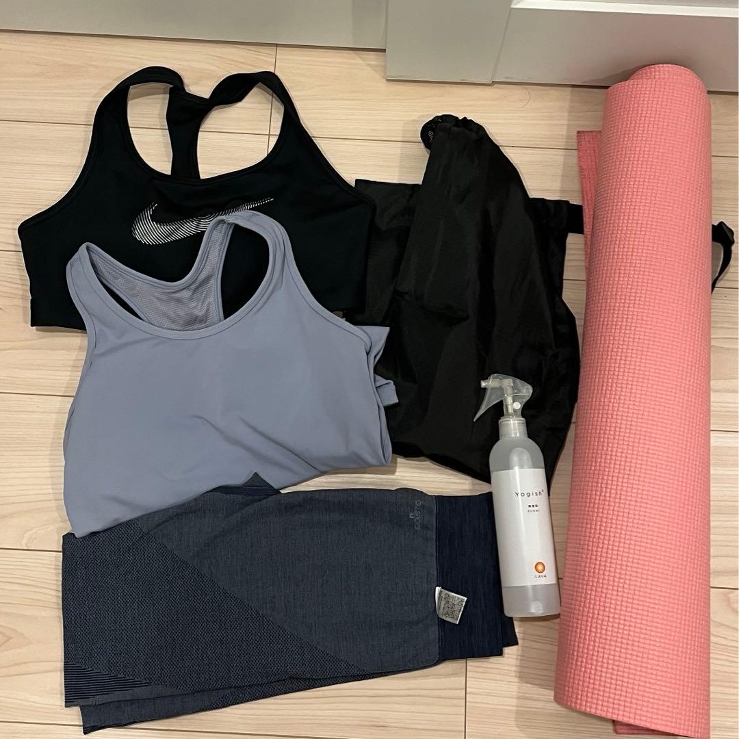 ホットヨガ SUKALA　5点セット　まとめ売り　LAVA ヨガマット　ウェア