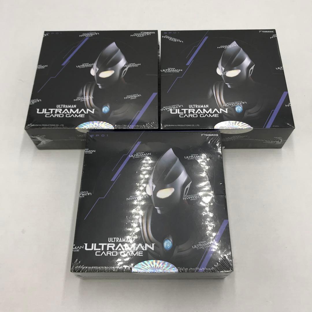 39▢ウルトラマンカードゲーム 地球の守護者たち 3箱セット IY0204-9