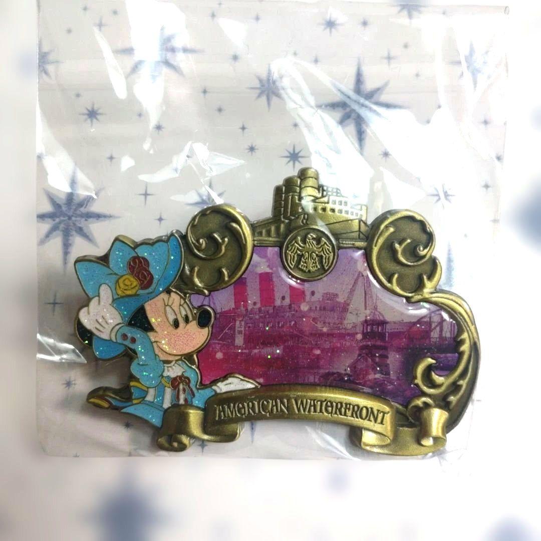 【匿名配送】東京ディズニーシー20周年ピンバッジセット