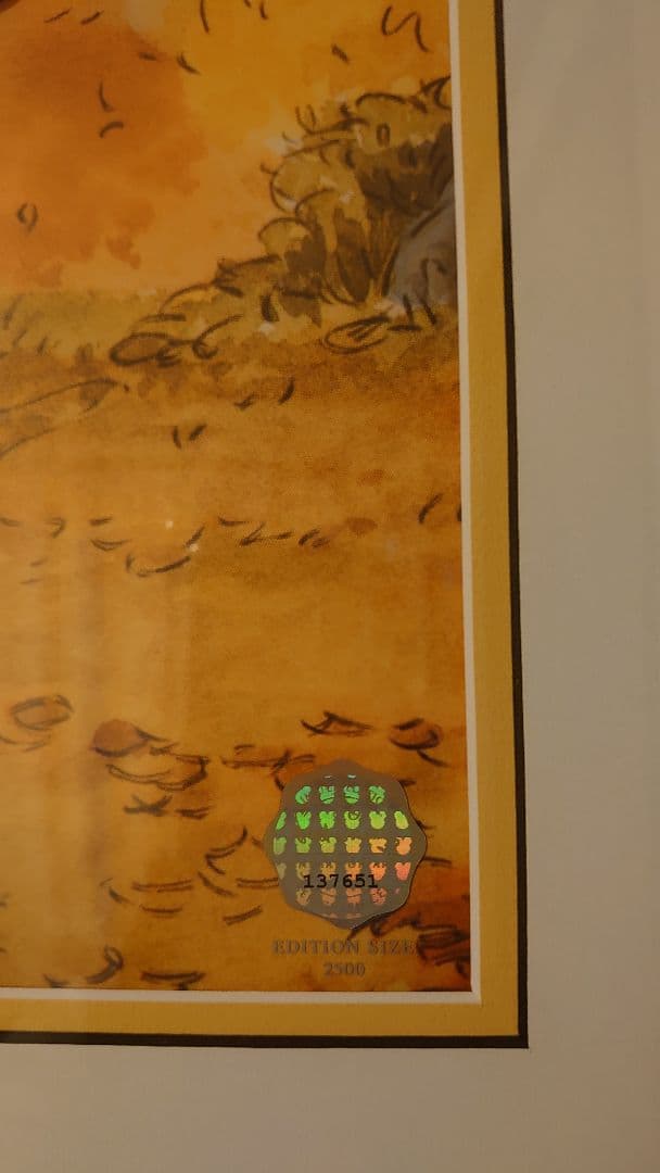 ✨️最終値下げ✨レア入手困難✨ディズニー セル画 ティガー✧*。オマケ付き✨