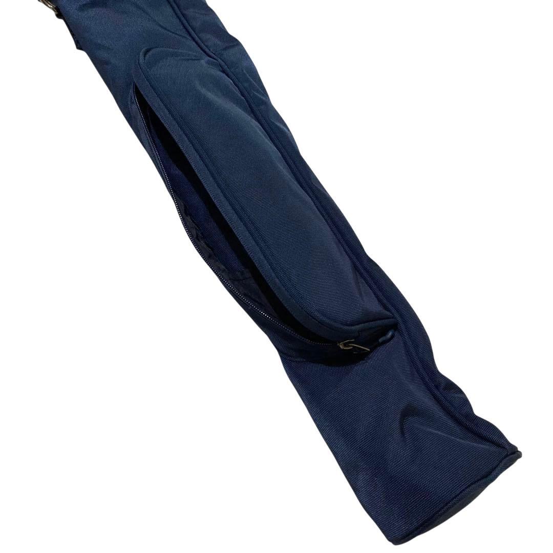 【美品】ビームスゴルフ　クラブケース　ネイビー　刺繍　BEAMS　男女兼用