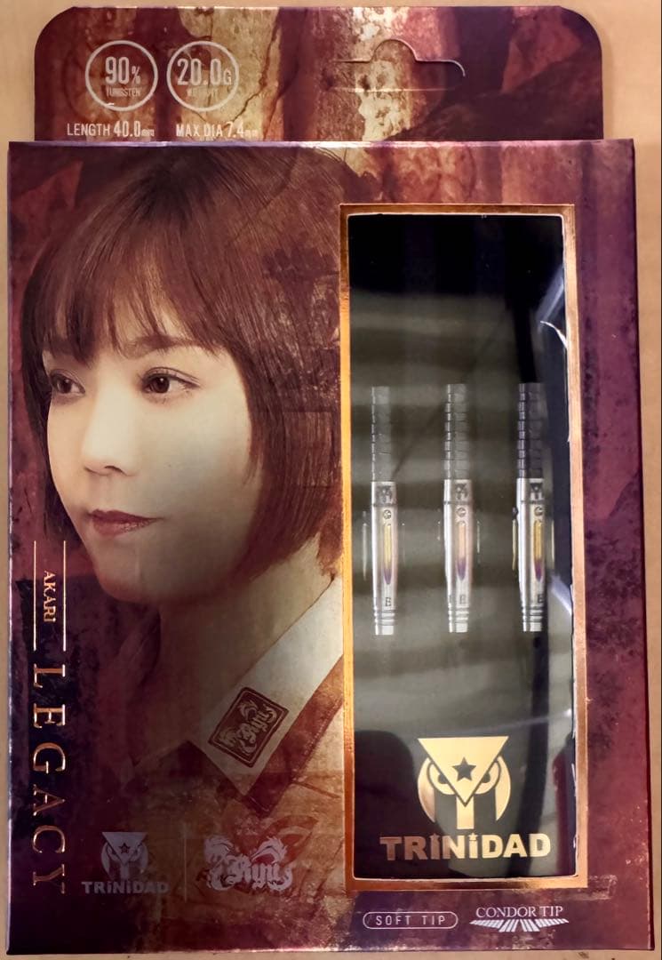 ★TRINIDAD AKARI LEGACY 大城明香利 ダーツ