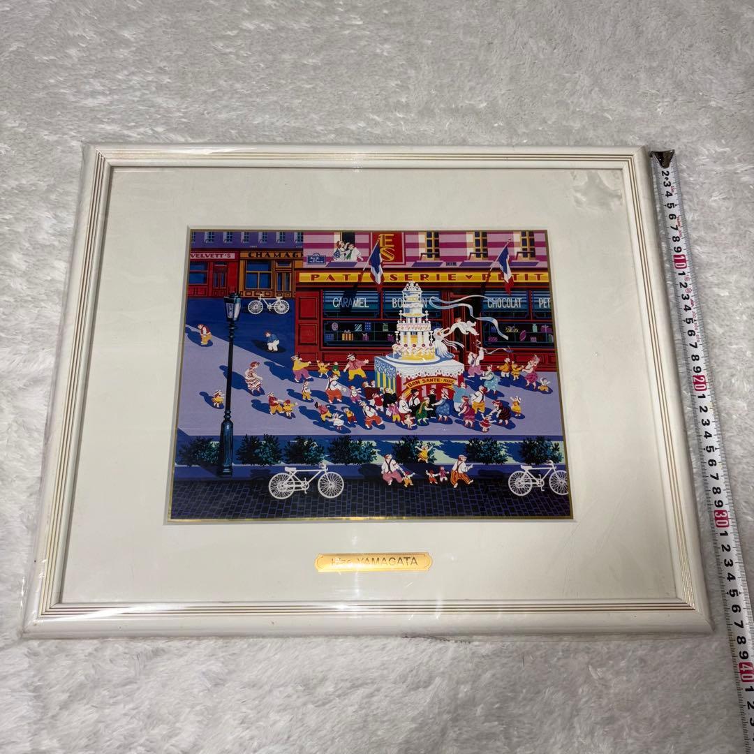 HIRO YAMAGATA　額絵　ウエディングケーキ