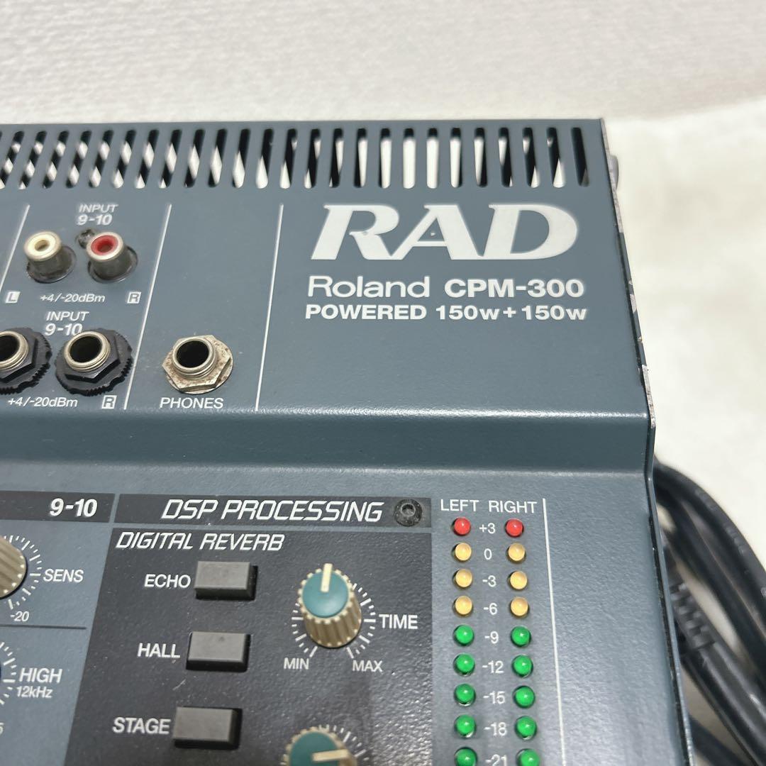 ✨動作品✨Roland RAD CPM-300 パワードミキサー