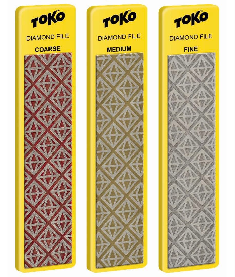 TOKO DIAMOND FILE 3点セット　トコ　ダイヤモンドストーン