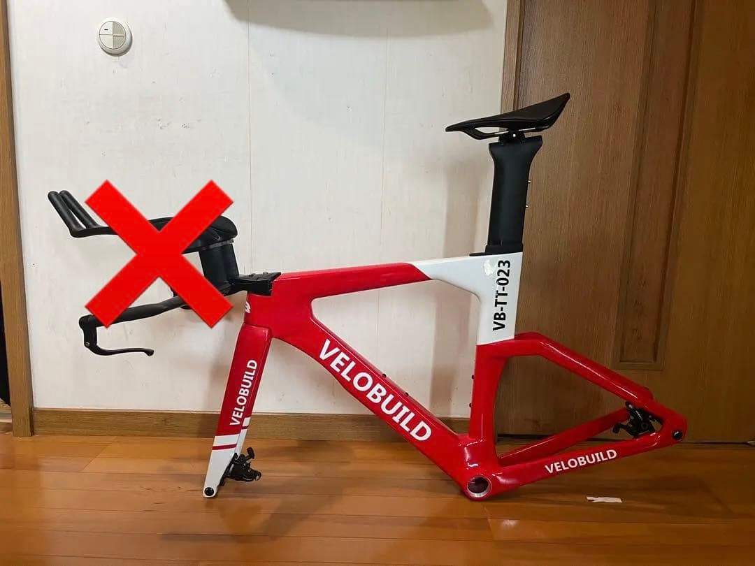 k*i様 【新品未使用】VeloBuild　TTバイクフレームセット+α