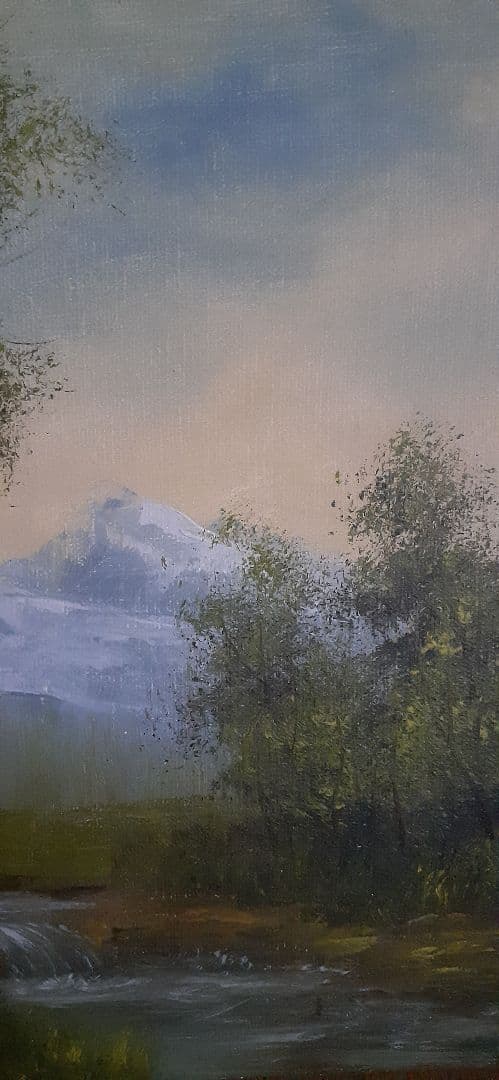 e Augustus Williams　F6　油絵　昭和50年購入