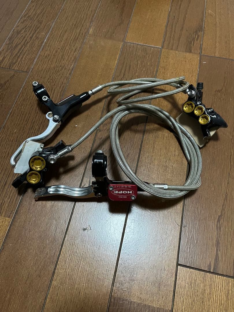 Hope Mono 6 フロント、Mono M4リア　ディスクブレーキセット中古