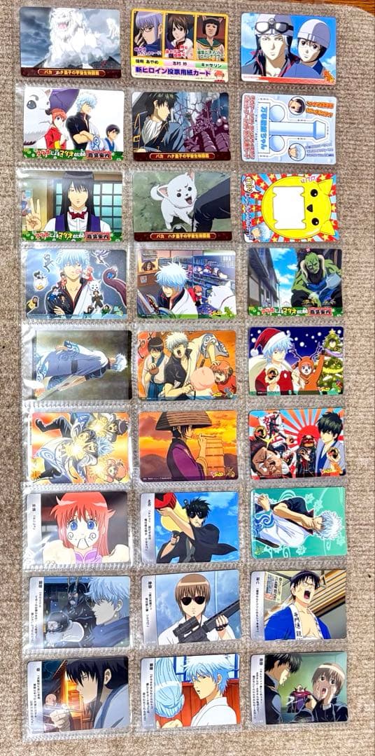 本日価格 ダブり無し 433枚 銀魂 大量 クリアカードコレクション まとめ売り