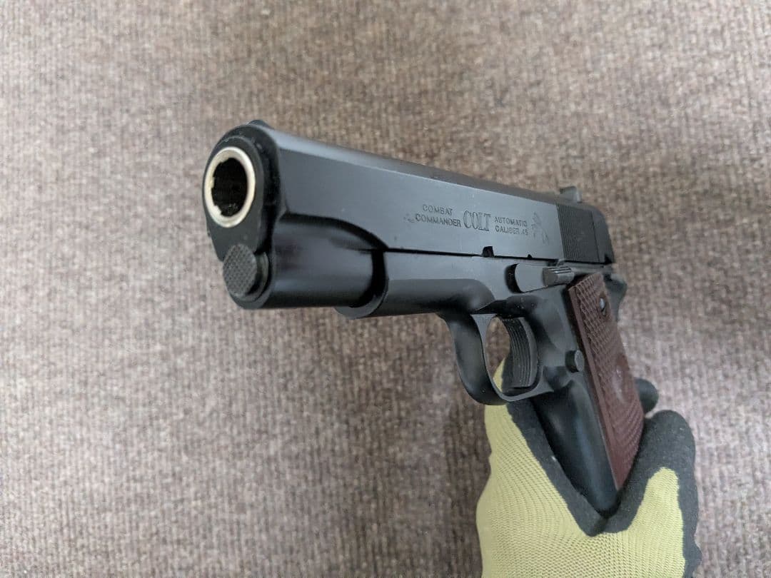 ウエスタンアームズWAコルトコンバットコマンダーヘビーウェイト良品綺麗