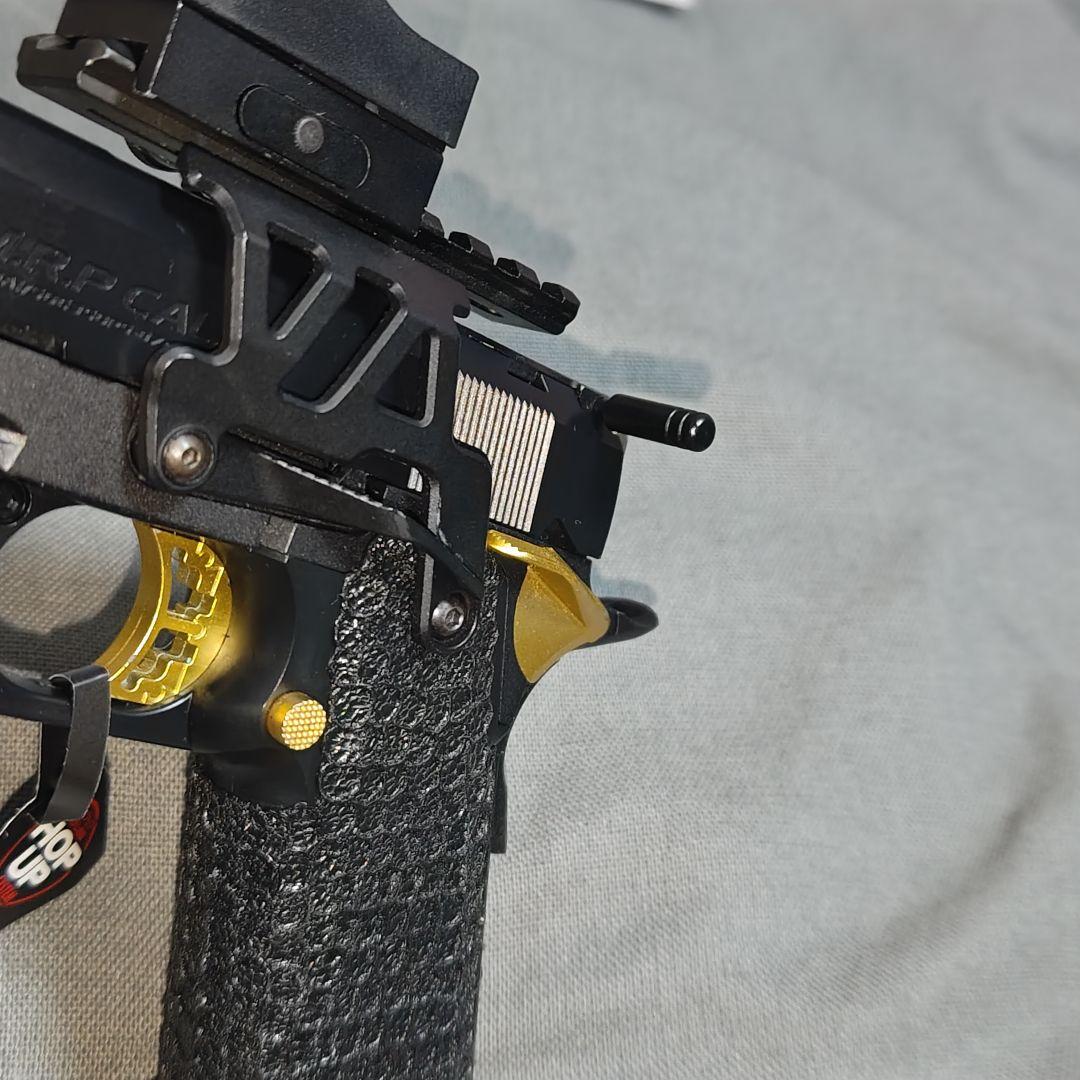 東京マルイ ガスブローバック ハイキャパ5.1ゴールドマッチ レースガンカスタム