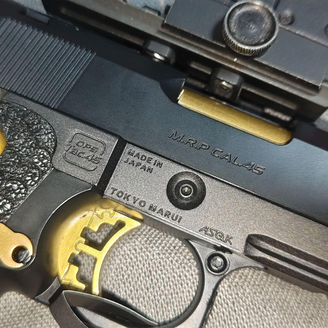 東京マルイ ガスブローバック ハイキャパ5.1ゴールドマッチ レースガンカスタム