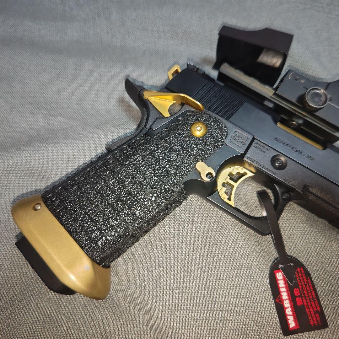 東京マルイ ガスブローバック ハイキャパ5.1ゴールドマッチ レースガンカスタム