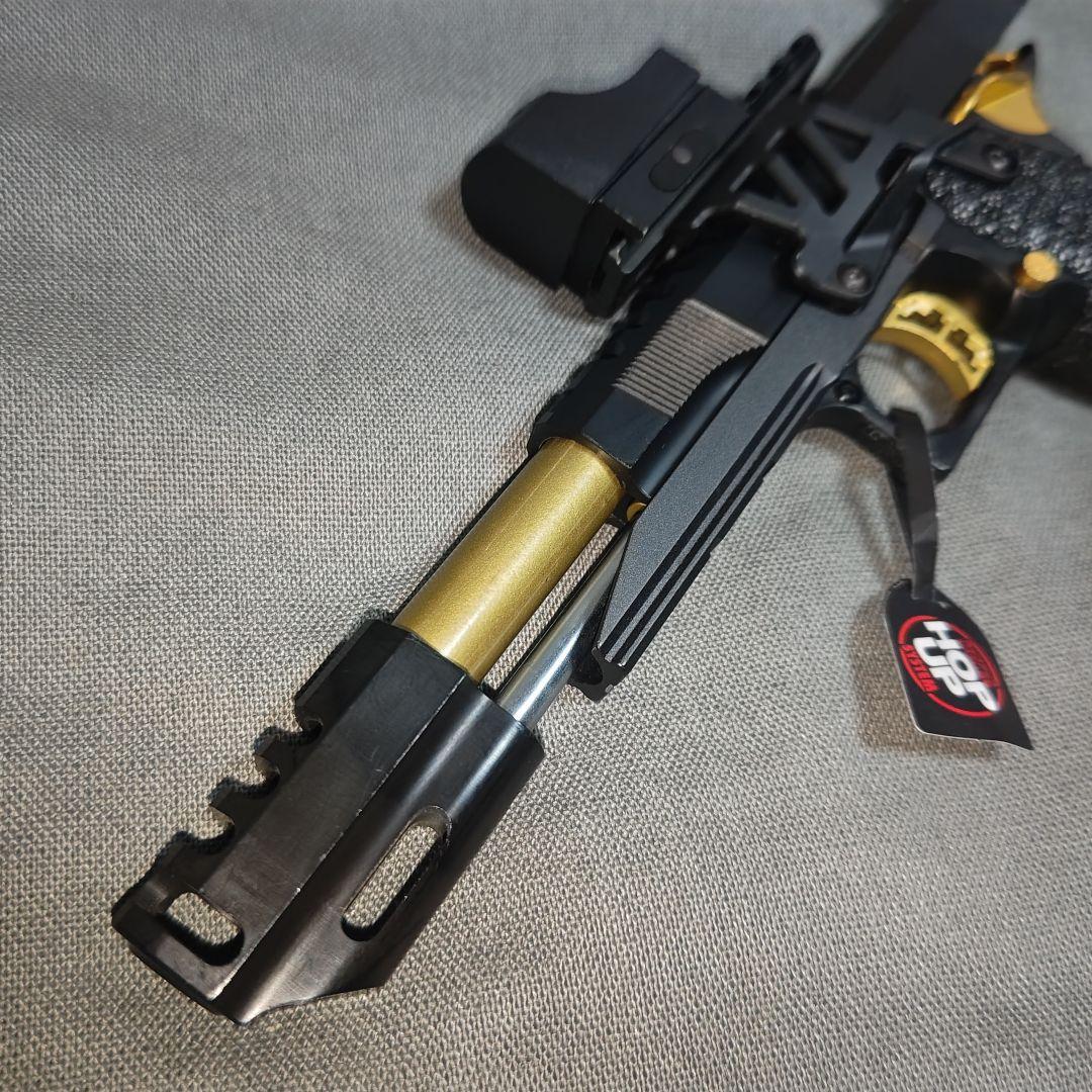 東京マルイ ガスブローバック ハイキャパ5.1ゴールドマッチ レースガンカスタム