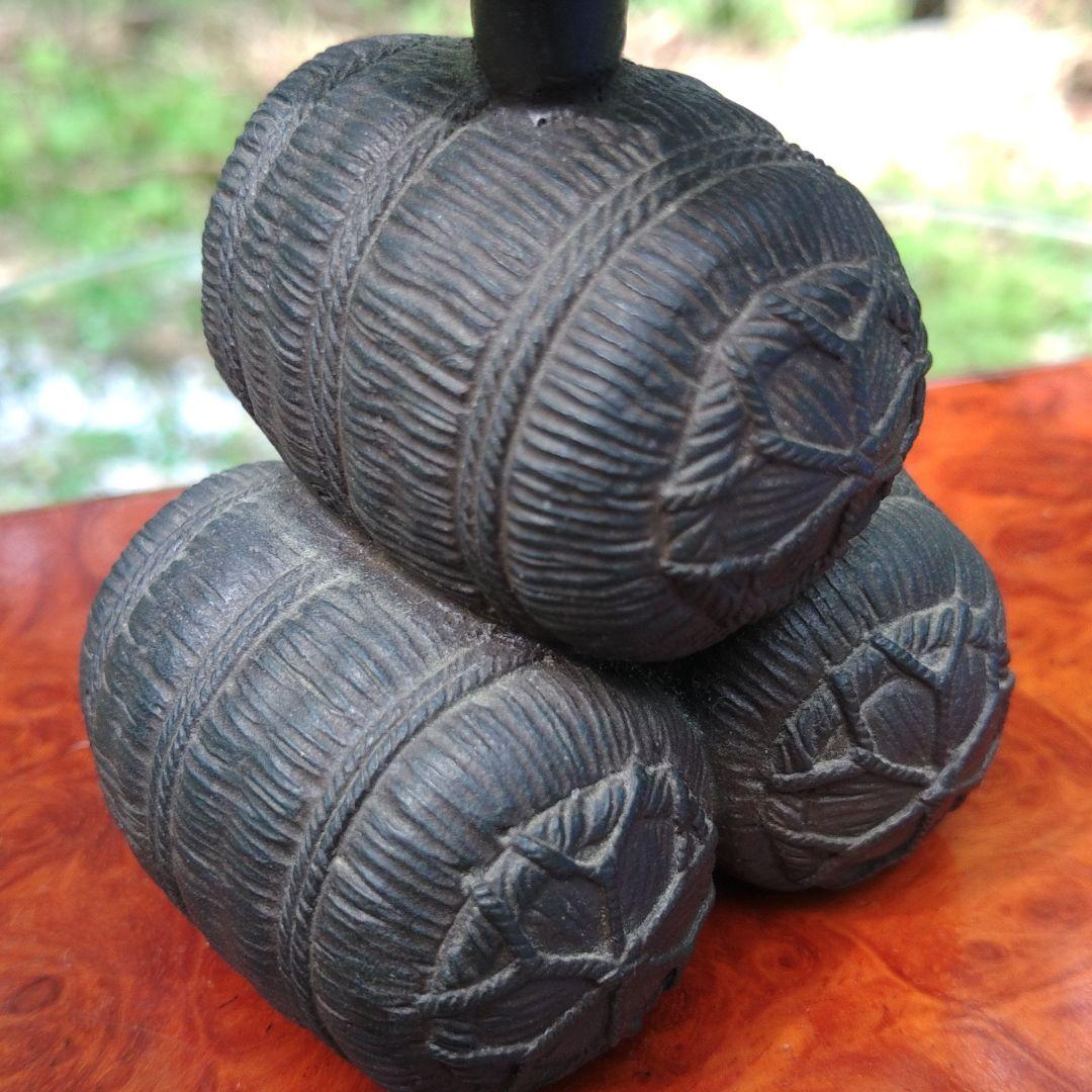 アンティーク　銅鋳物　大黒天像