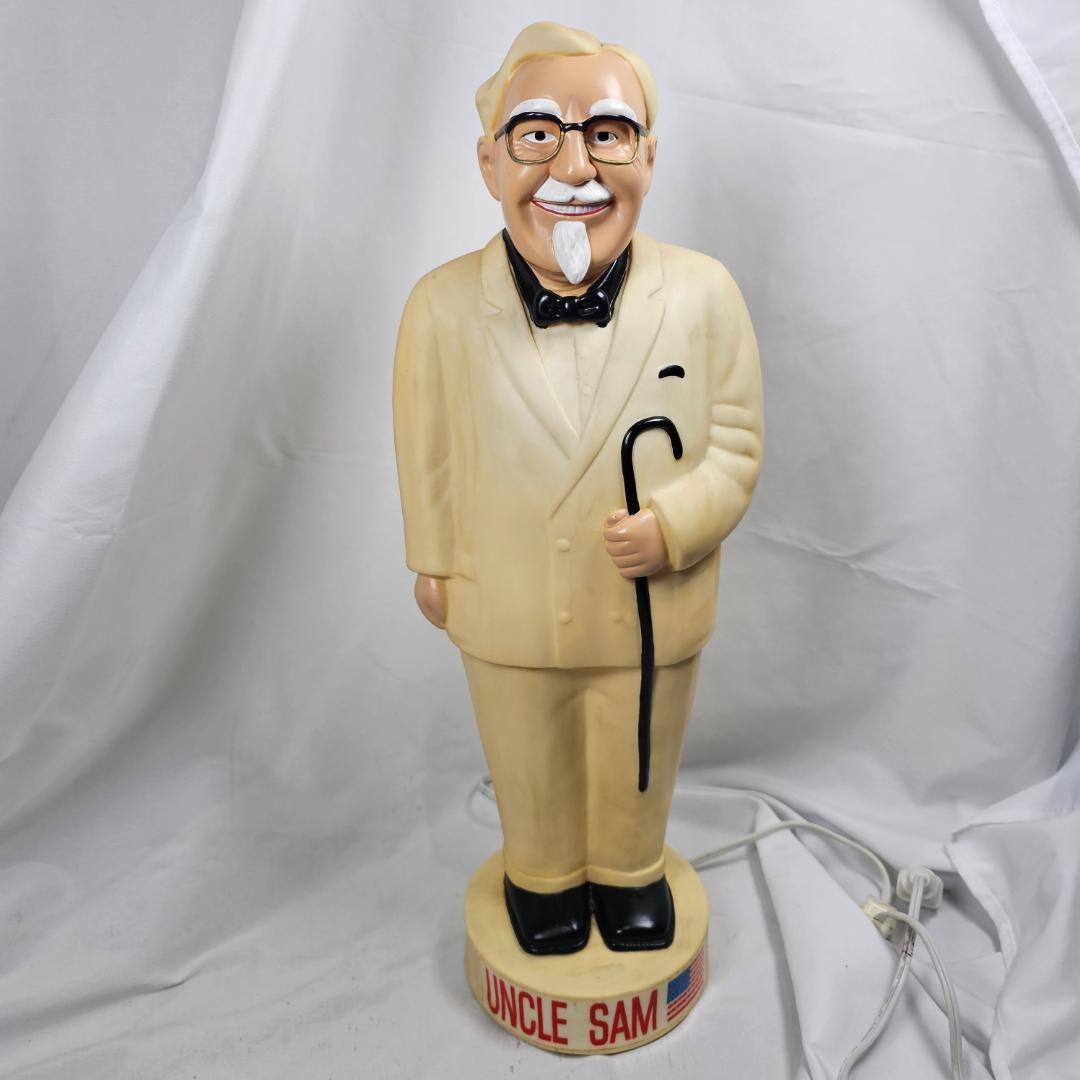 【激レア】ケンタッキー カーネルサンダース ランプ ライト点灯確認済み