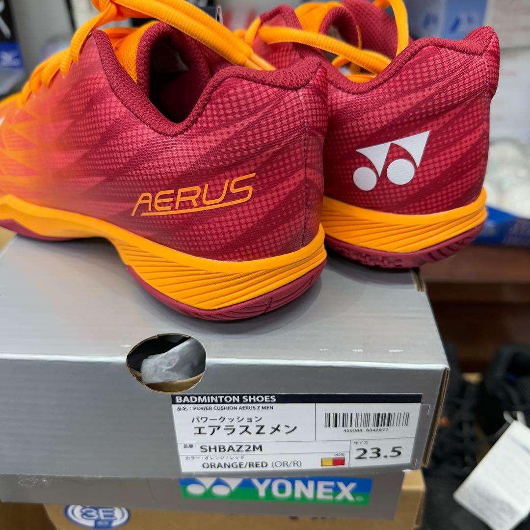 YONEX バドミントンシューズ SHBAZ2M 23.5