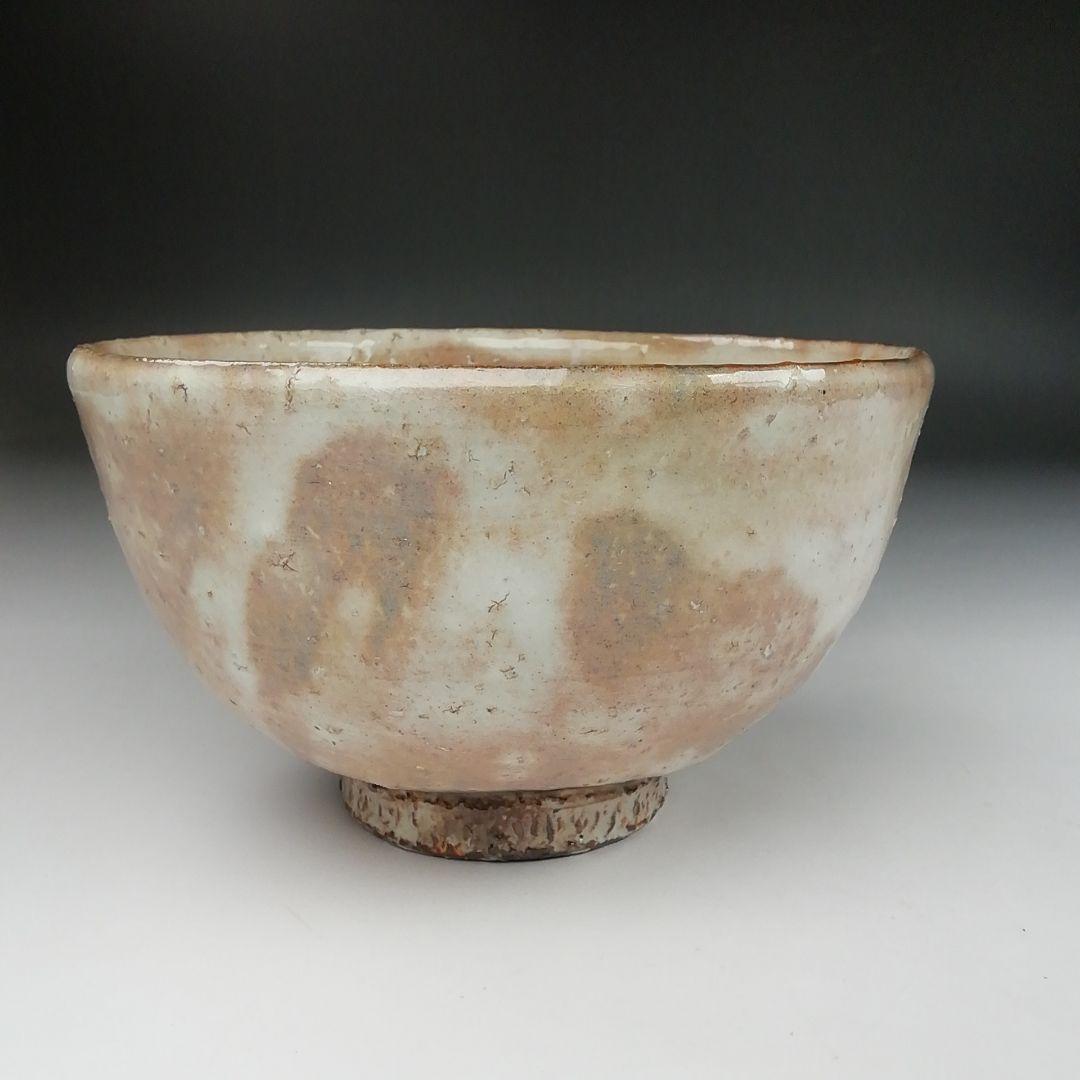 Ｔ４２６　茶碗　『萩焼』『田原謙次 造』　共箱　抹茶碗　茶道具