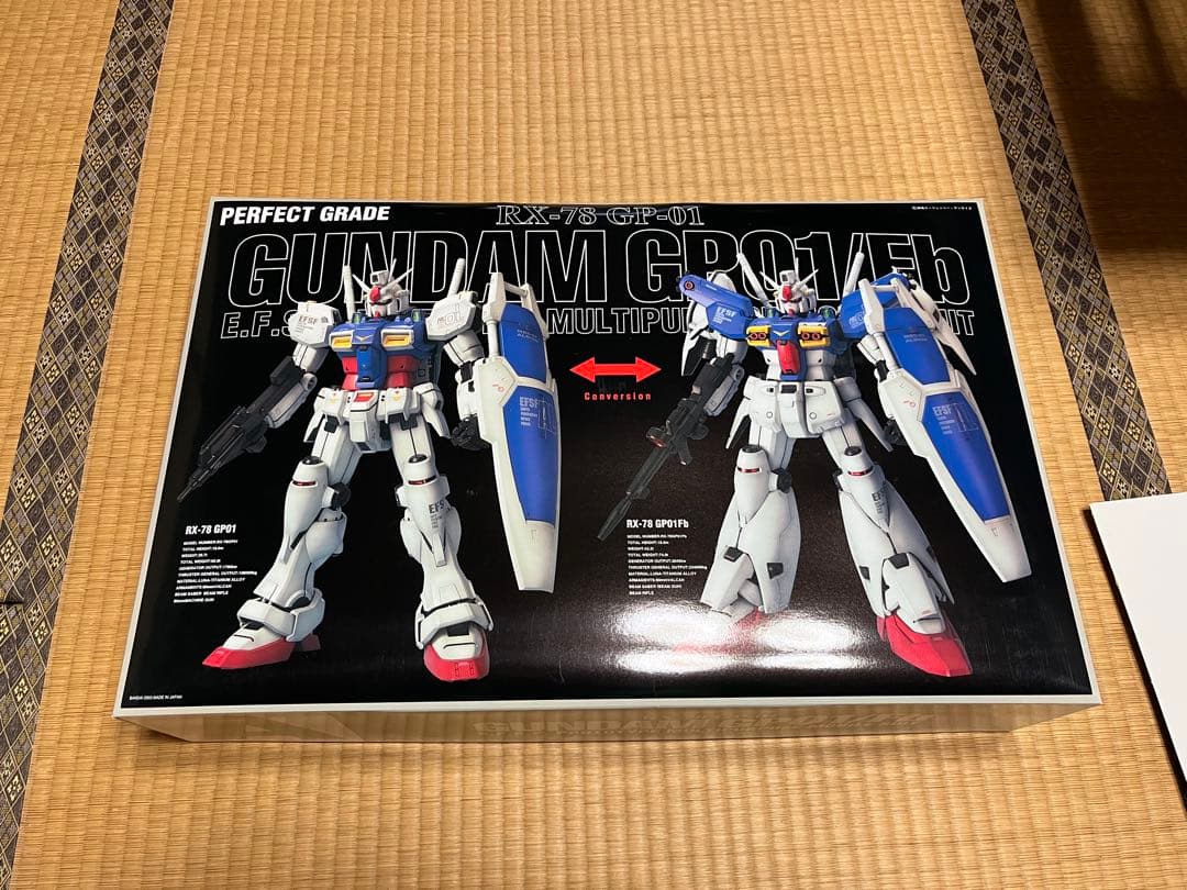 【未組立】PG 1/60 RX-78GP01/Fb ガンダムGP01/Fb