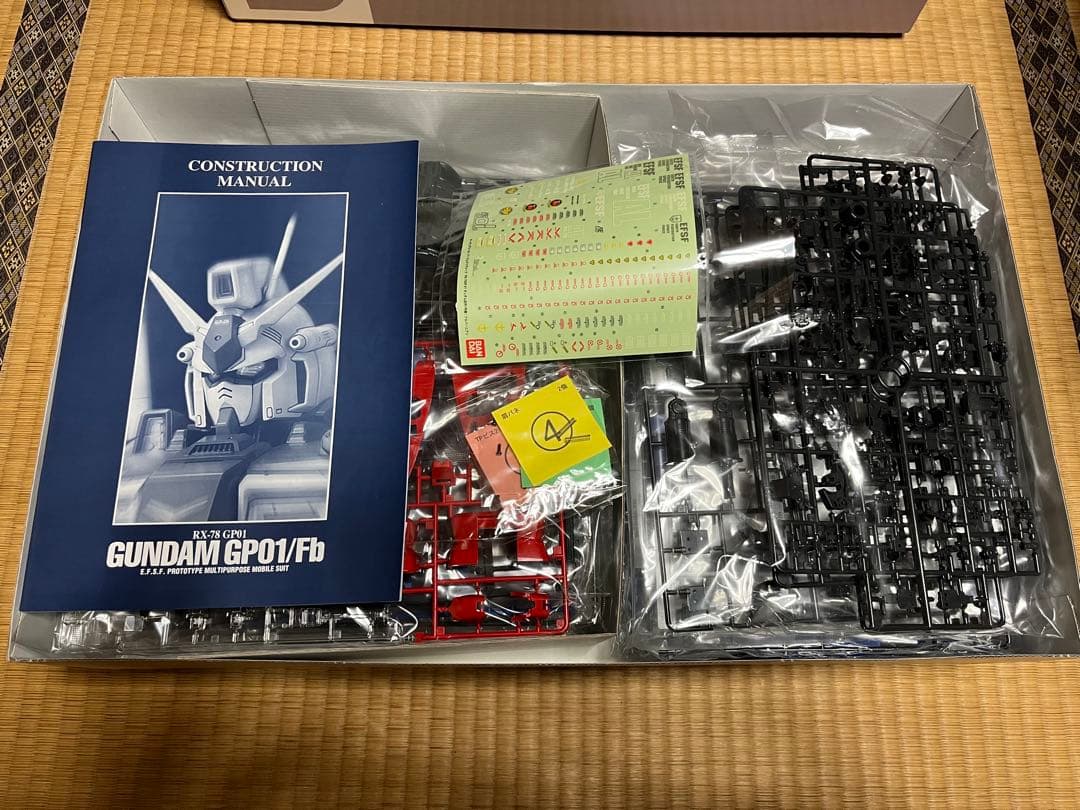 【未組立】PG 1/60 RX-78GP01/Fb ガンダムGP01/Fb