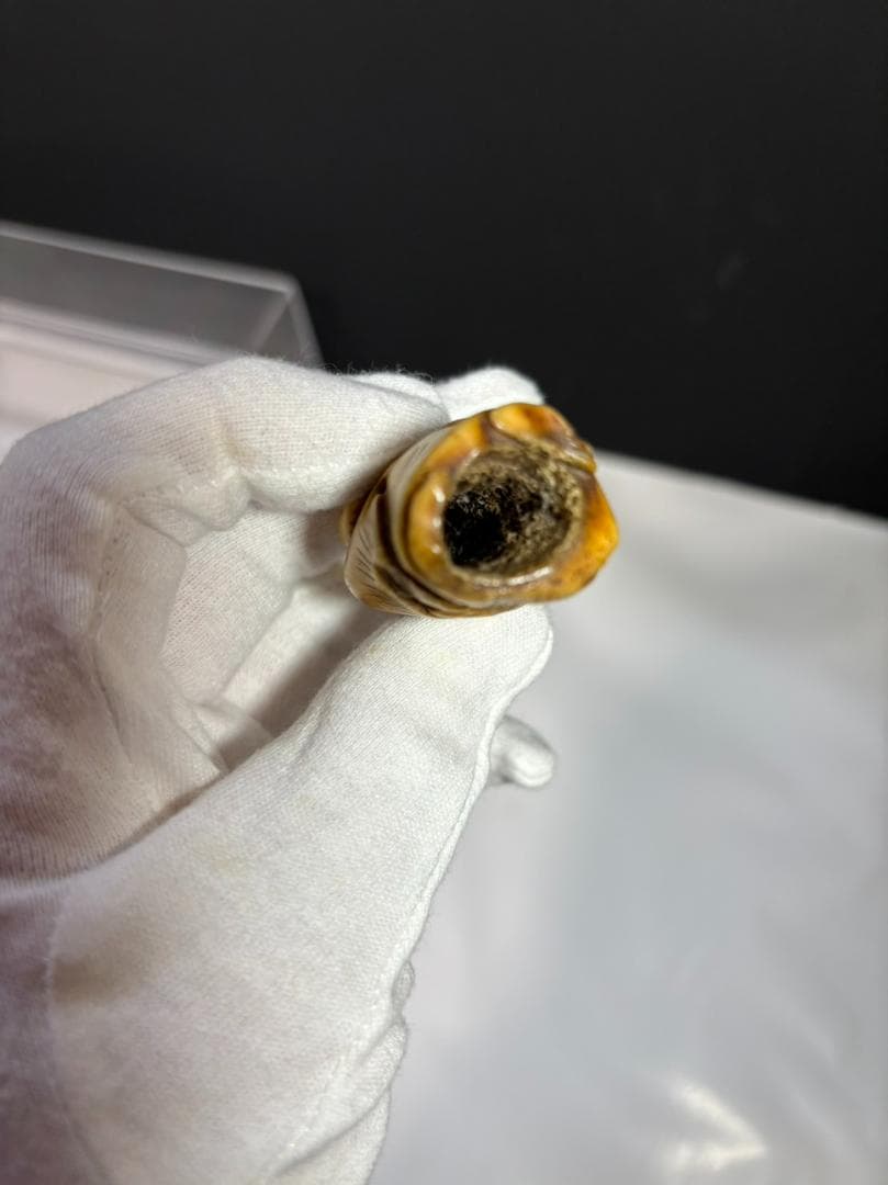 布袋　根付け　アンティーク