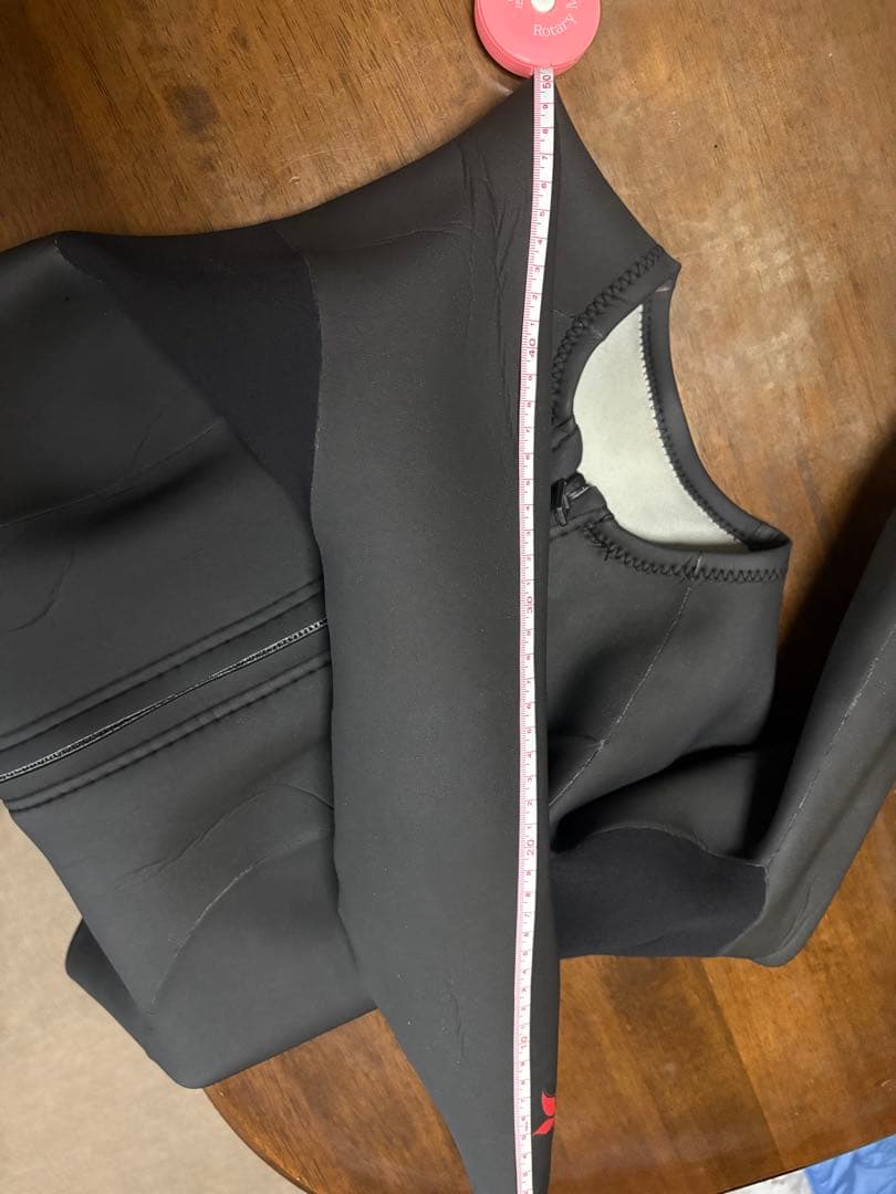 AXXE CLASSIC長袖2ミリタッパー フロントジッパーレディース