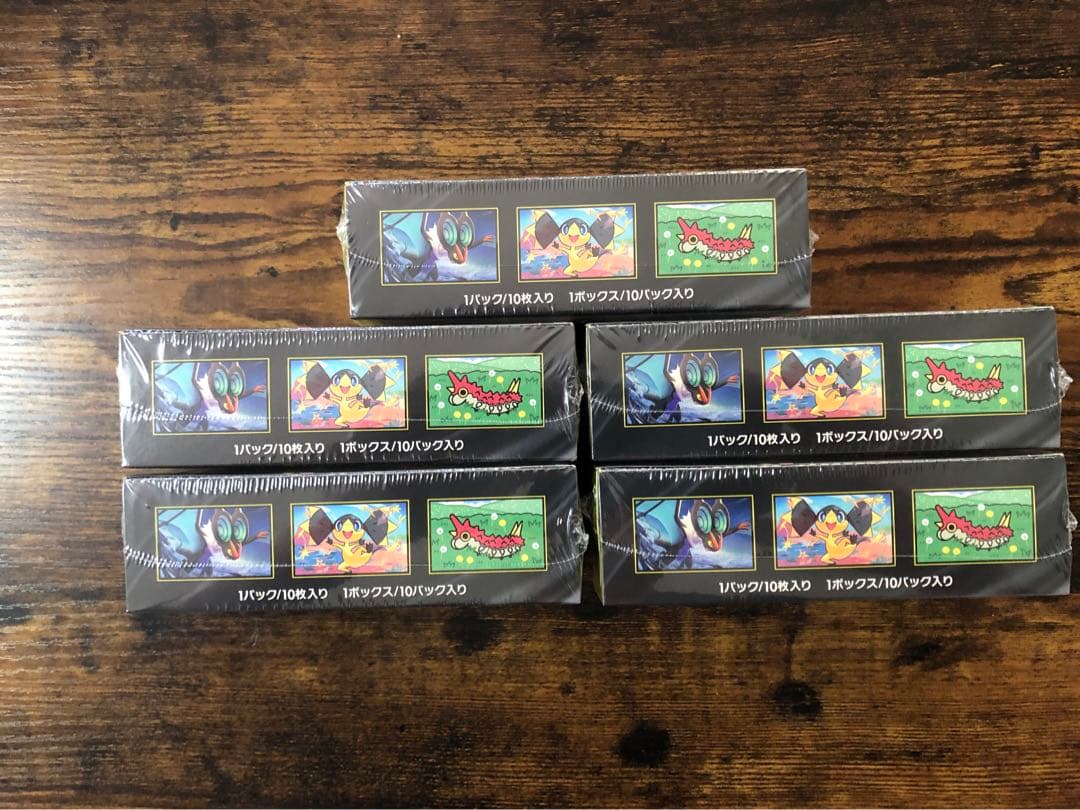 MEGAドリームex　5BOX　シュリンク付き