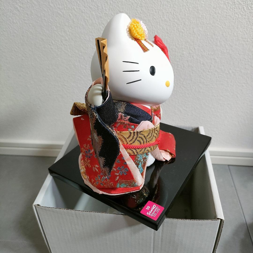 サンリオ 着物 キティ 葉朗彩々 日本人形 置き物