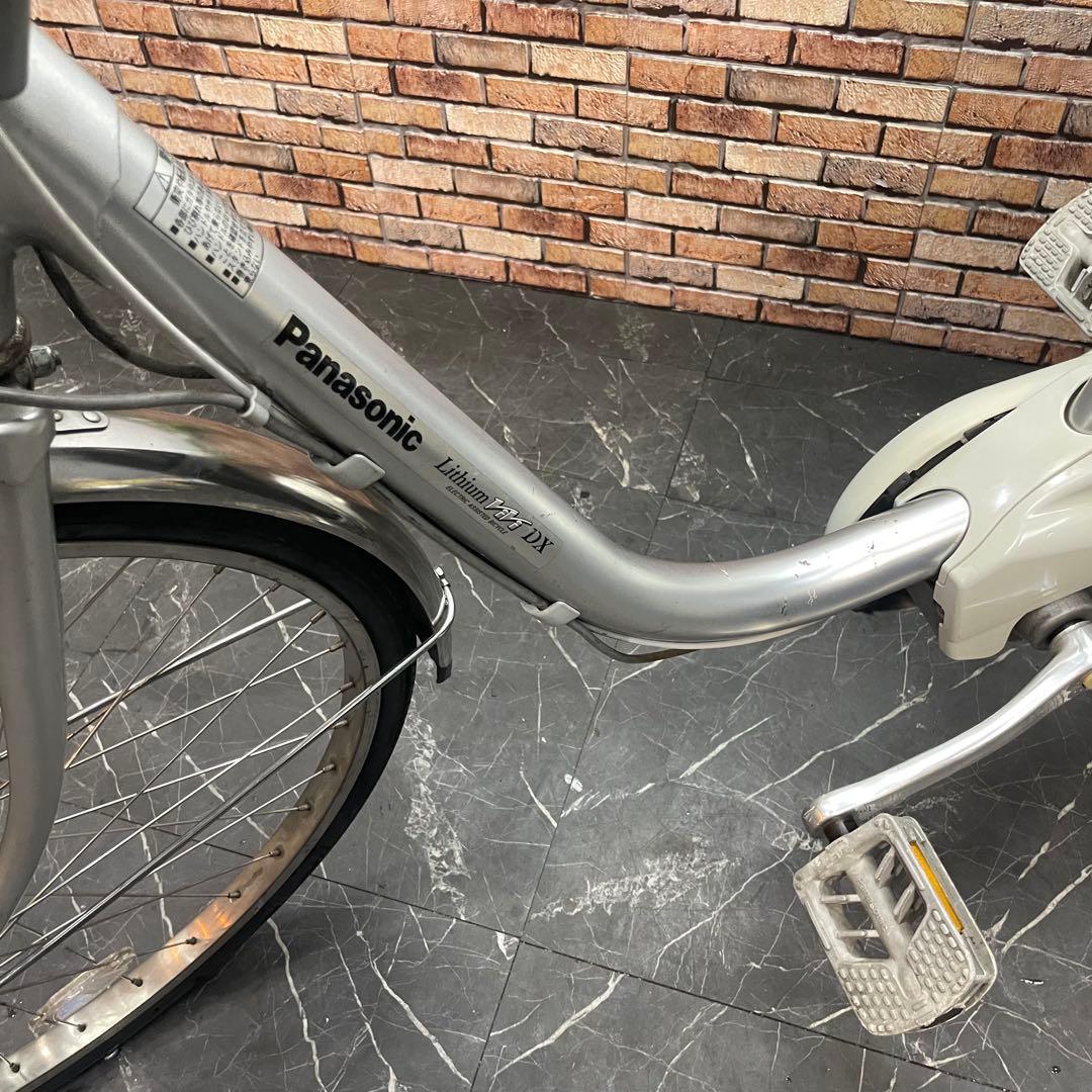【174】電動自転車 Panasonic lithiumvivi DX シルバー