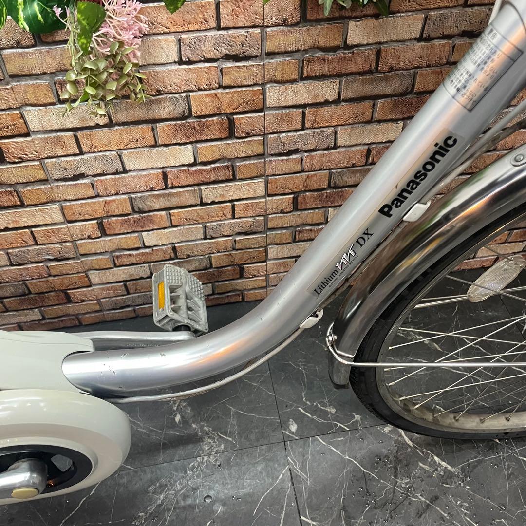 【174】電動自転車 Panasonic lithiumvivi DX シルバー