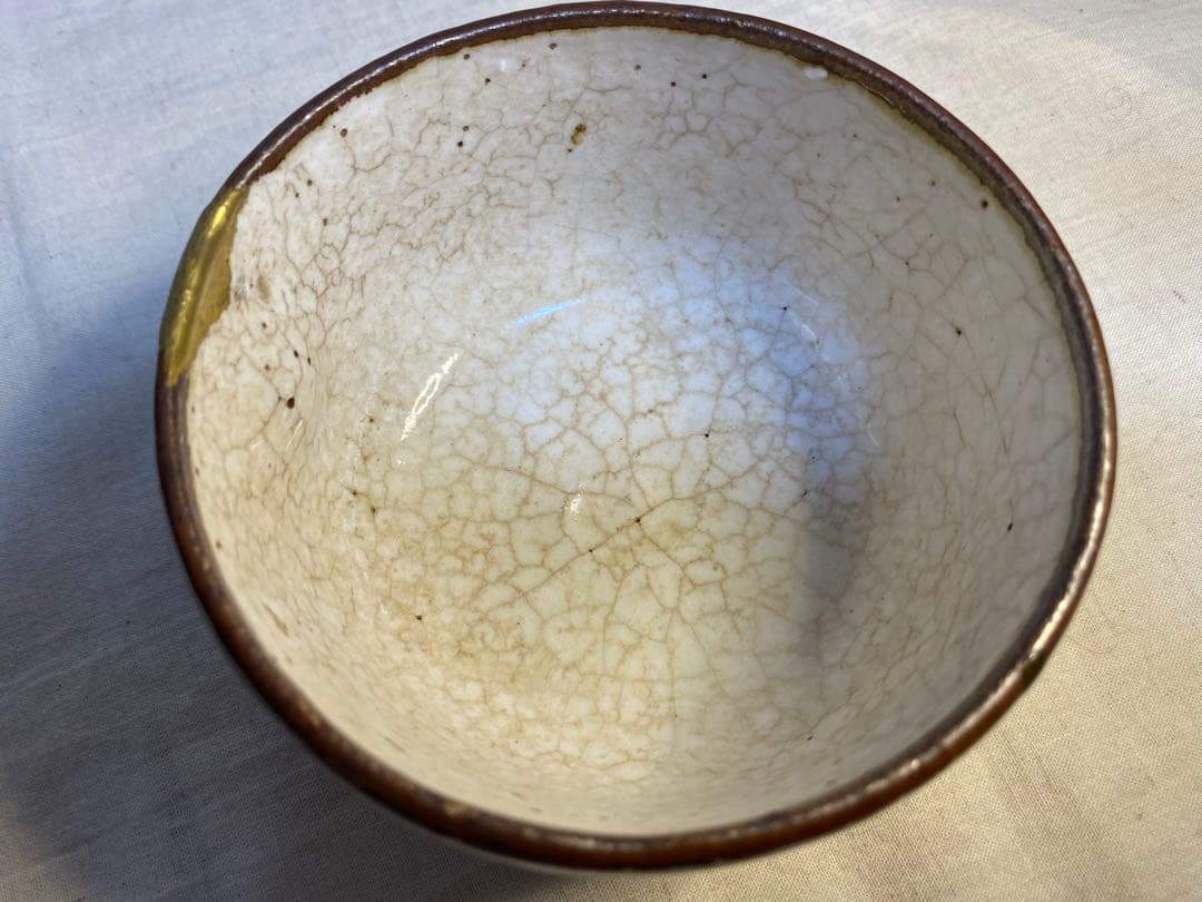 尾形乾山　羅漢茶碗　茶道具　抹茶碗　茶器　金継ぎ
