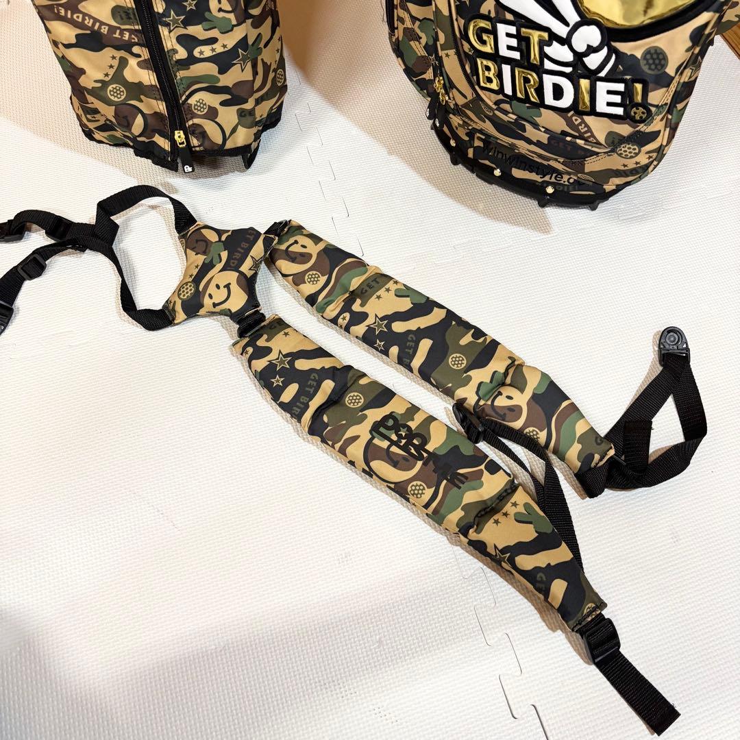 WINWIN STYLE GET BIRDIE! CAMO スタンドバッグ