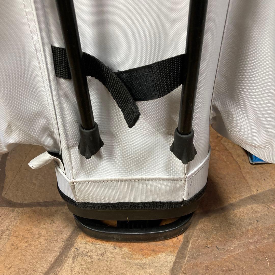 寶BU-1086 JACK BUNNY スタンド式 キャディバッグ ホワイト