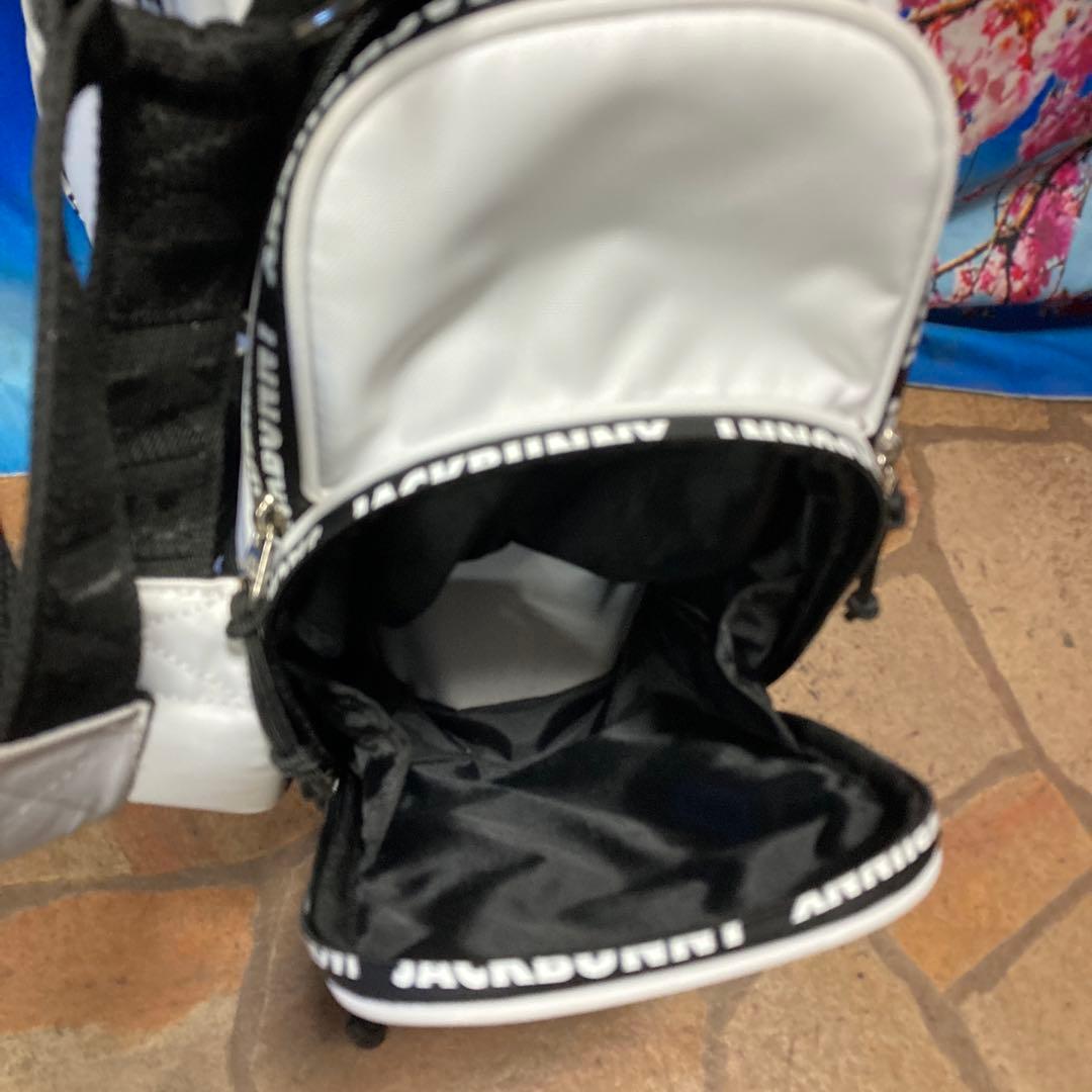 寶BU-1086 JACK BUNNY スタンド式 キャディバッグ ホワイト