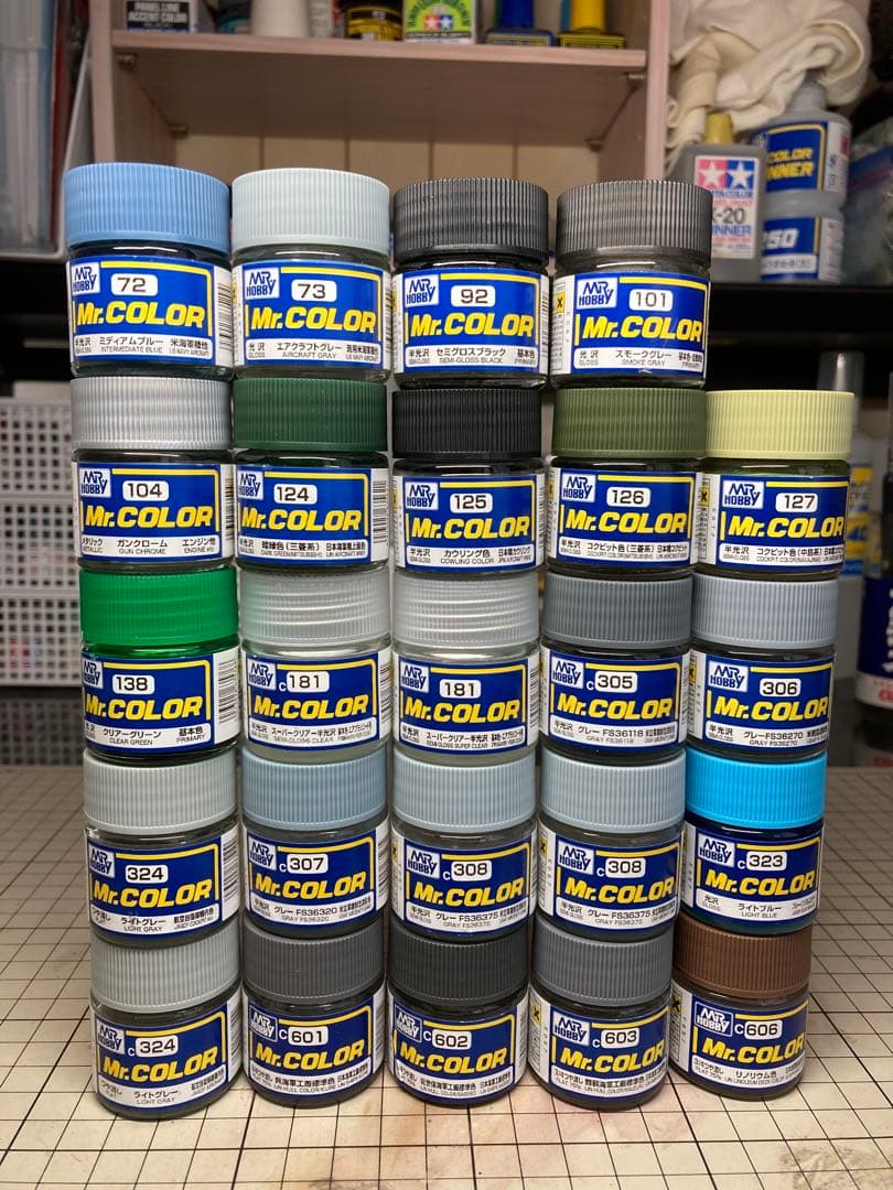 Mr.カラー & TAMIYA アクリル塗料その他セット