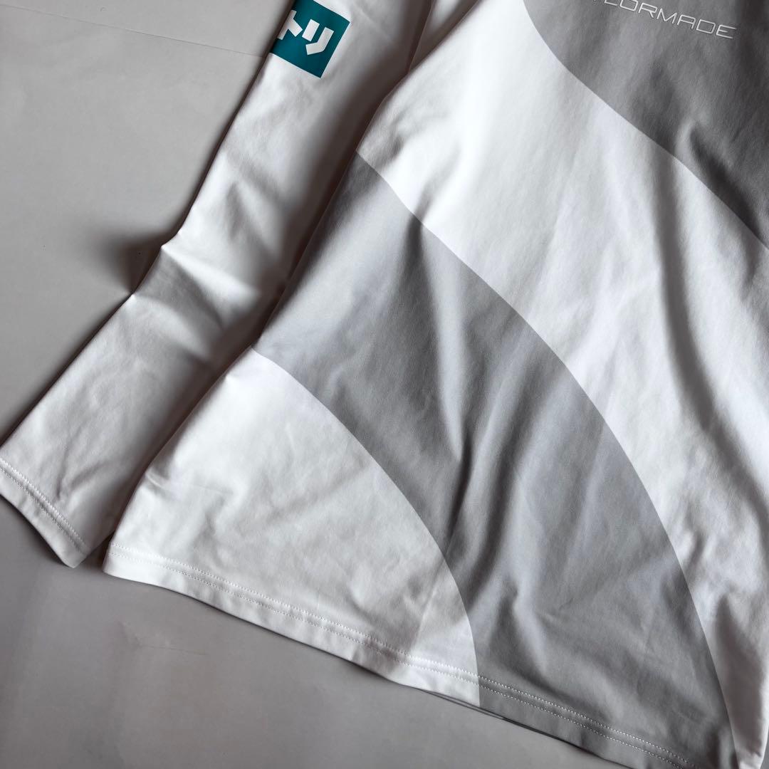 ゴルフ テーラーメイド スリムシルエット UVケア 企業ロゴ ポロシャツ L