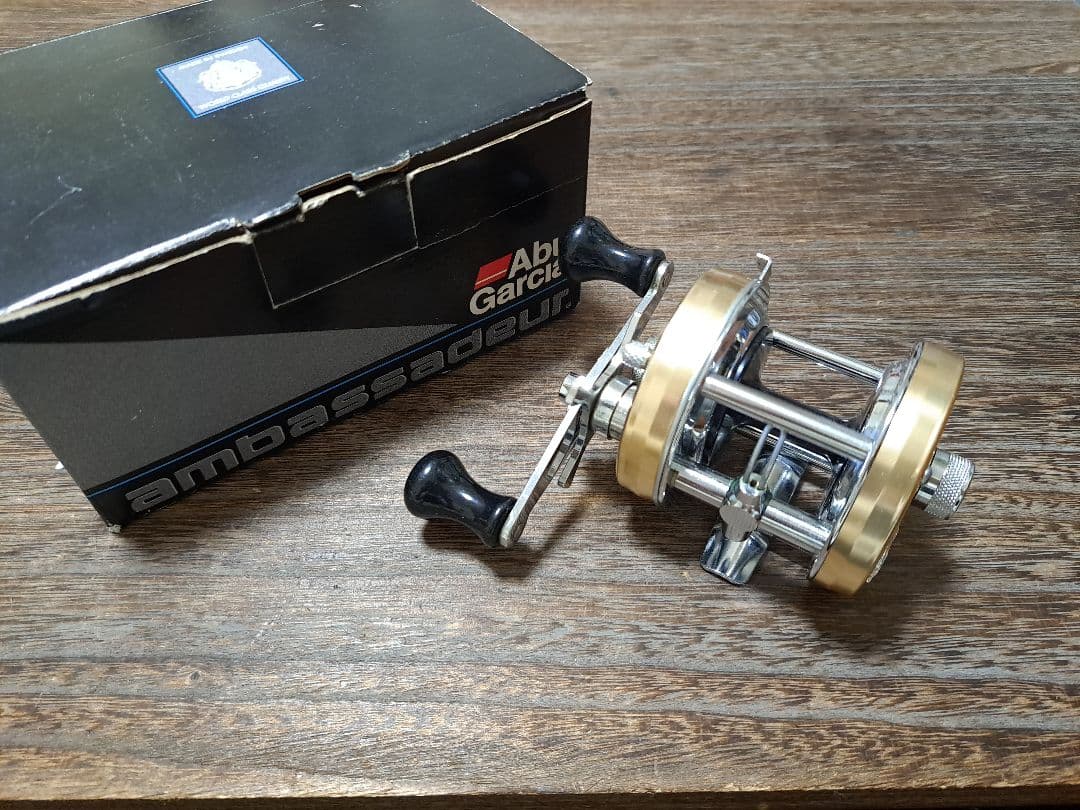 アブ　アンバサダー　5500　シャンパンゴールド　サイモン　シモムラ　下村