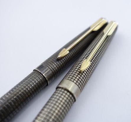 PARKER パーカー ボールペン スターリングシルバー 2本まとめ売り E