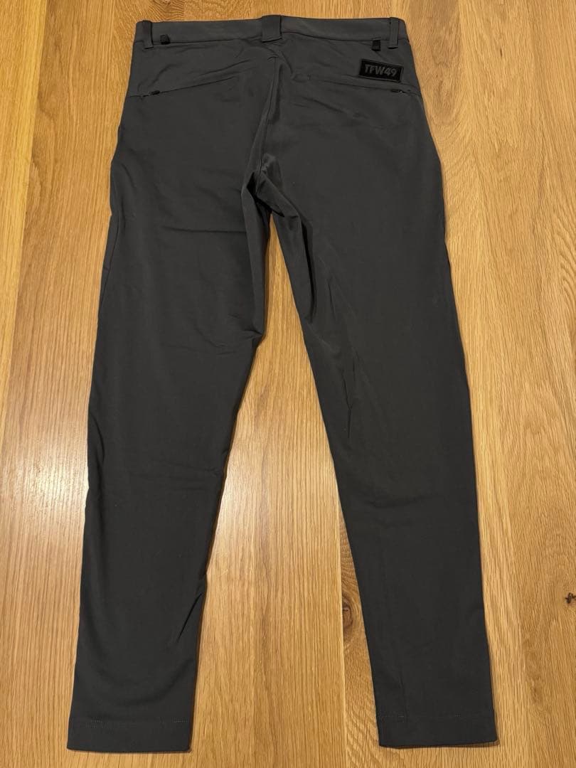 【TFW49】ANKLE SLIM PANTS チャコールグレー