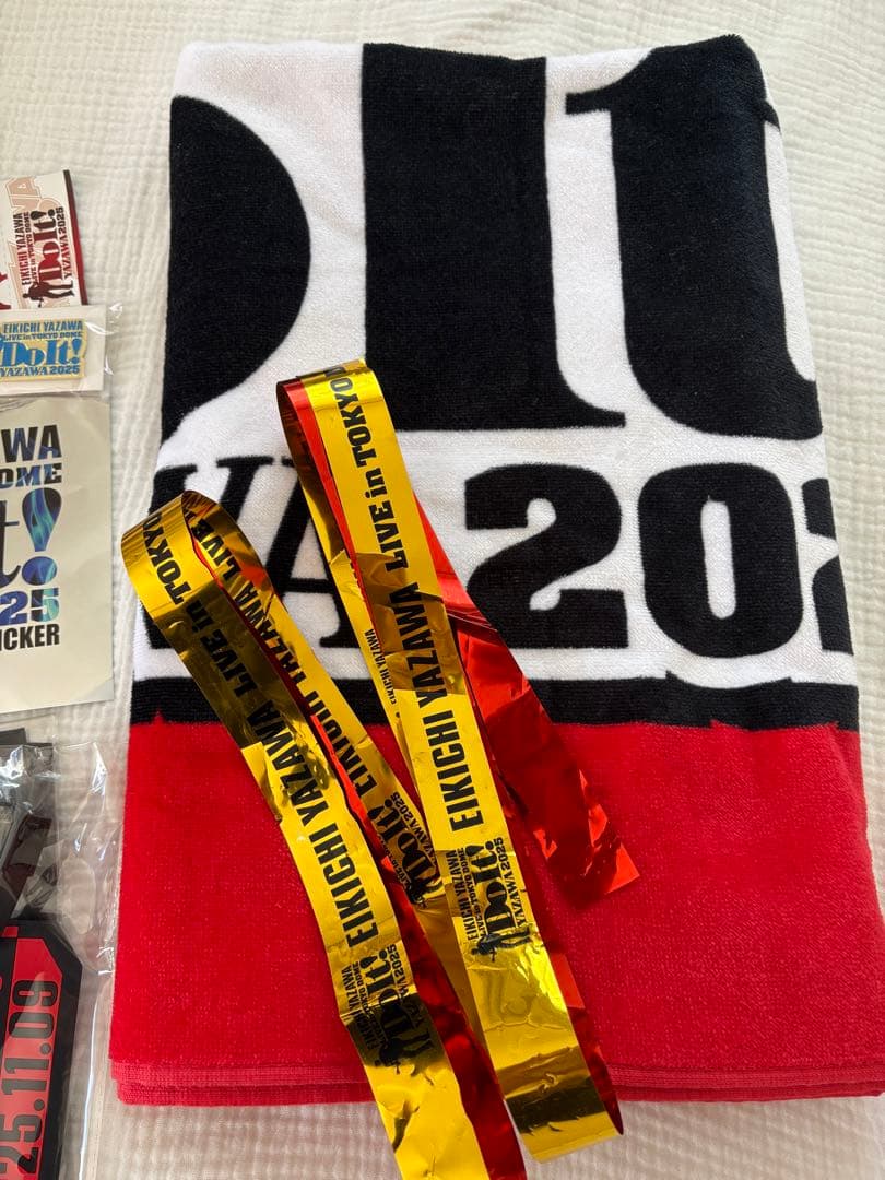 EIKICHI YAZAWA 2025 東京ドームグッズセット