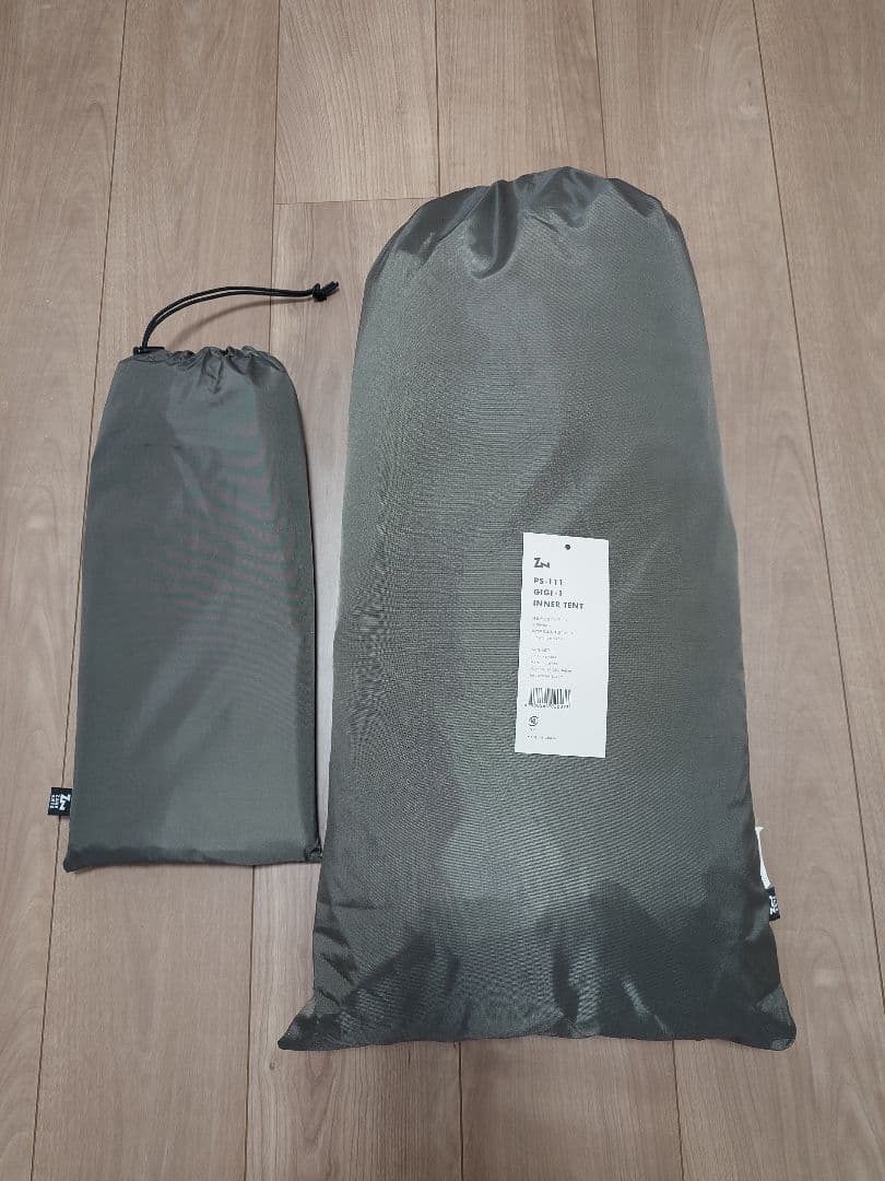 ゼインアーツ　GIGI-1 INNER TENT インナーテント＆フットプリント