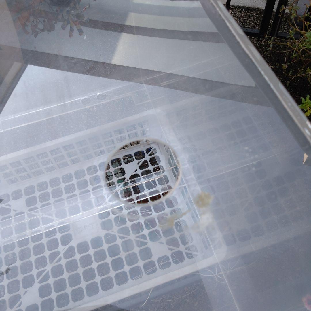 愛知県お引き取り☆アクリル濾過槽600450450☆2台