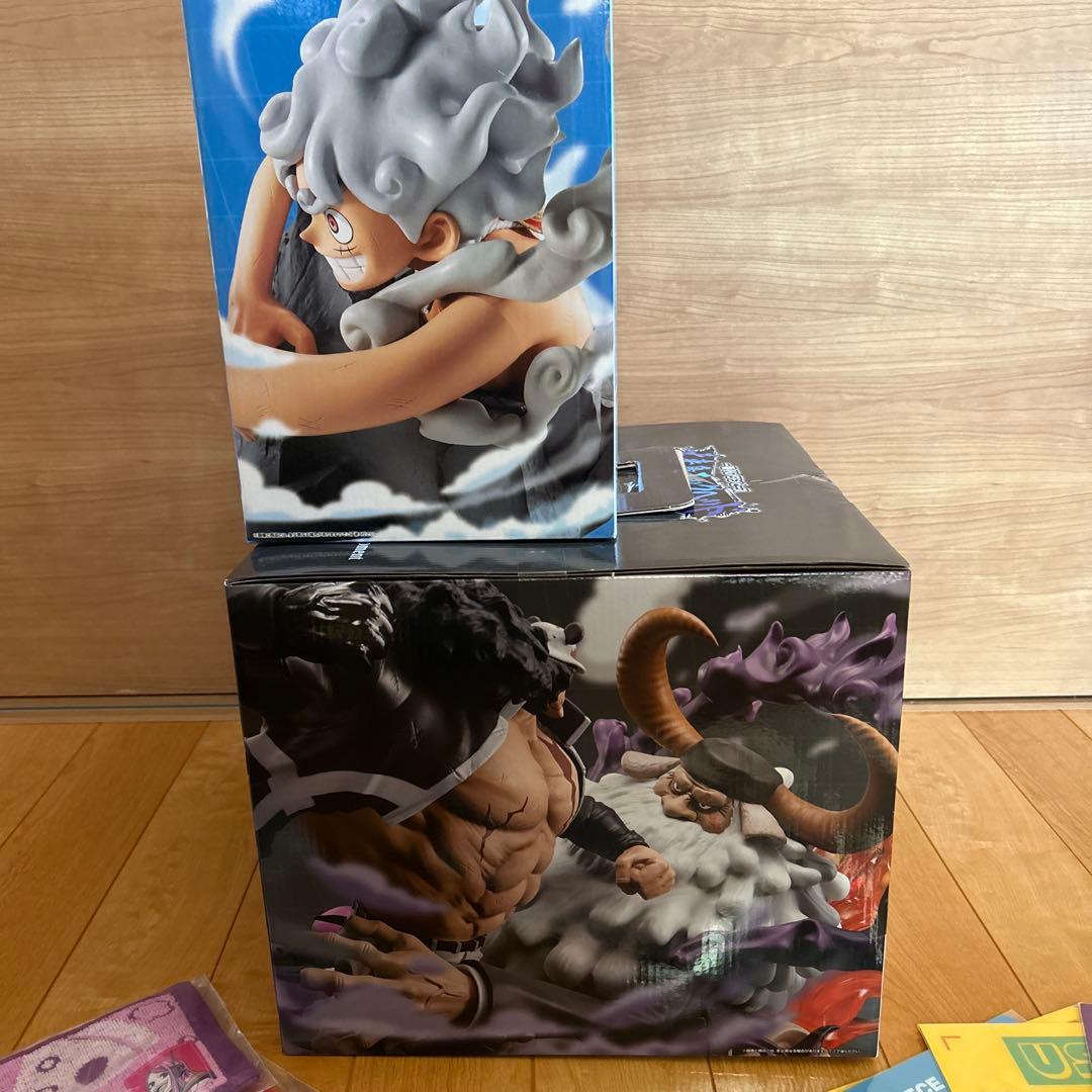 ワンピース　一番くじ ラストワン　フィギア　ルフィー　バーソロミューくま