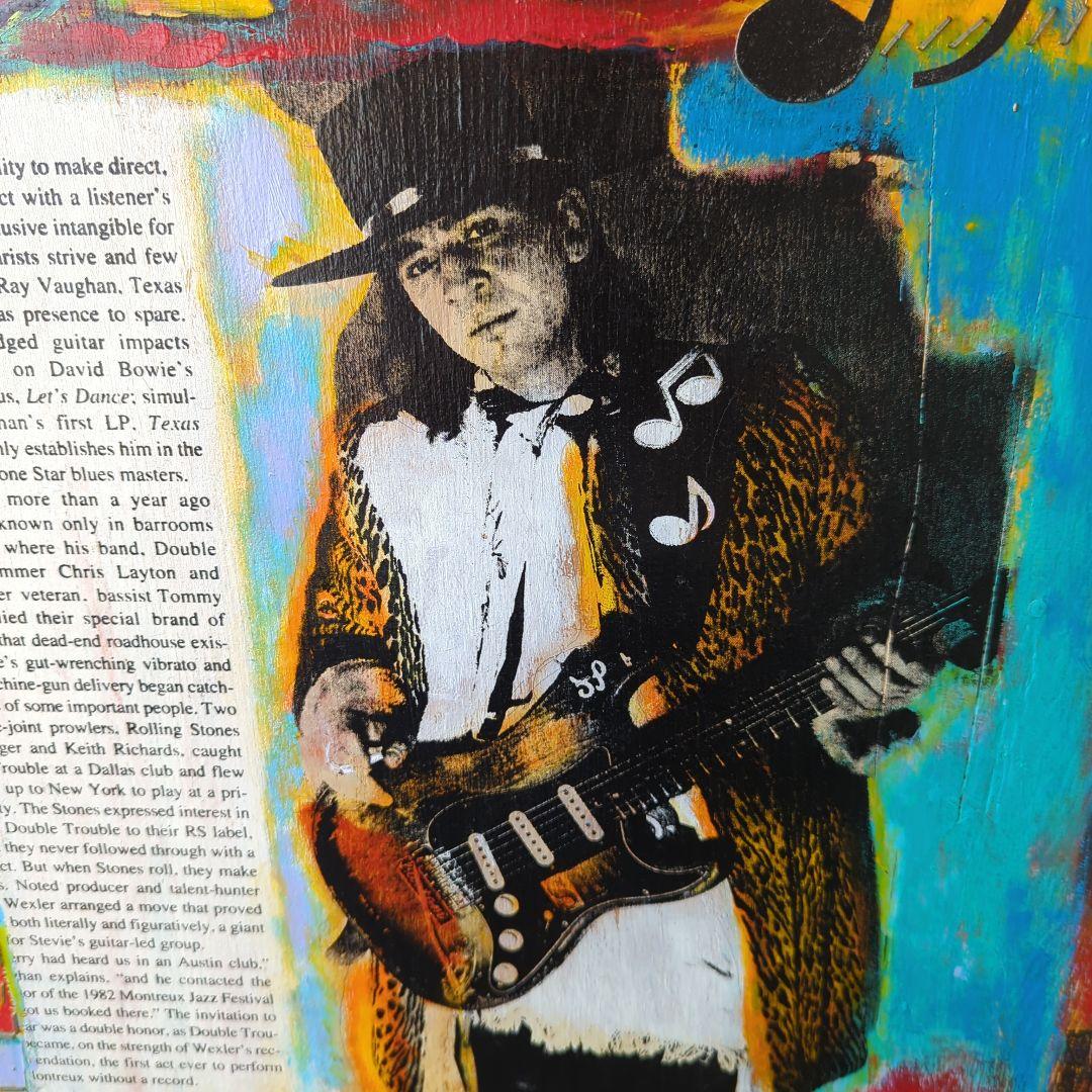 スティーヴィー・レイ・ヴォーン Stevie Ray Vaughan絵画