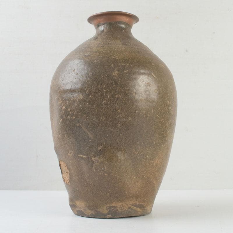 瀬戸焼　古瀬戸壷　花入　V　9381