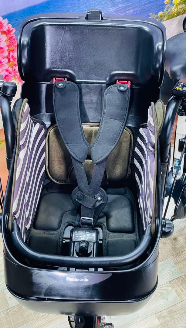 限定価格！ギュット⭐️12AHパナソニック子供乗せ電動アシスト自転車Y2269