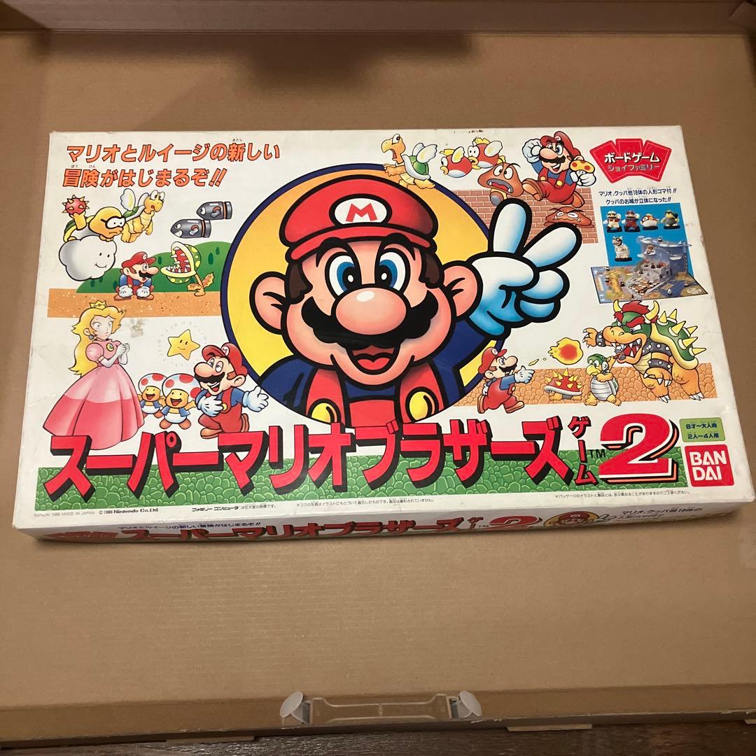 レトロ　ボードゲーム　スーパーマリオブラザーズ2