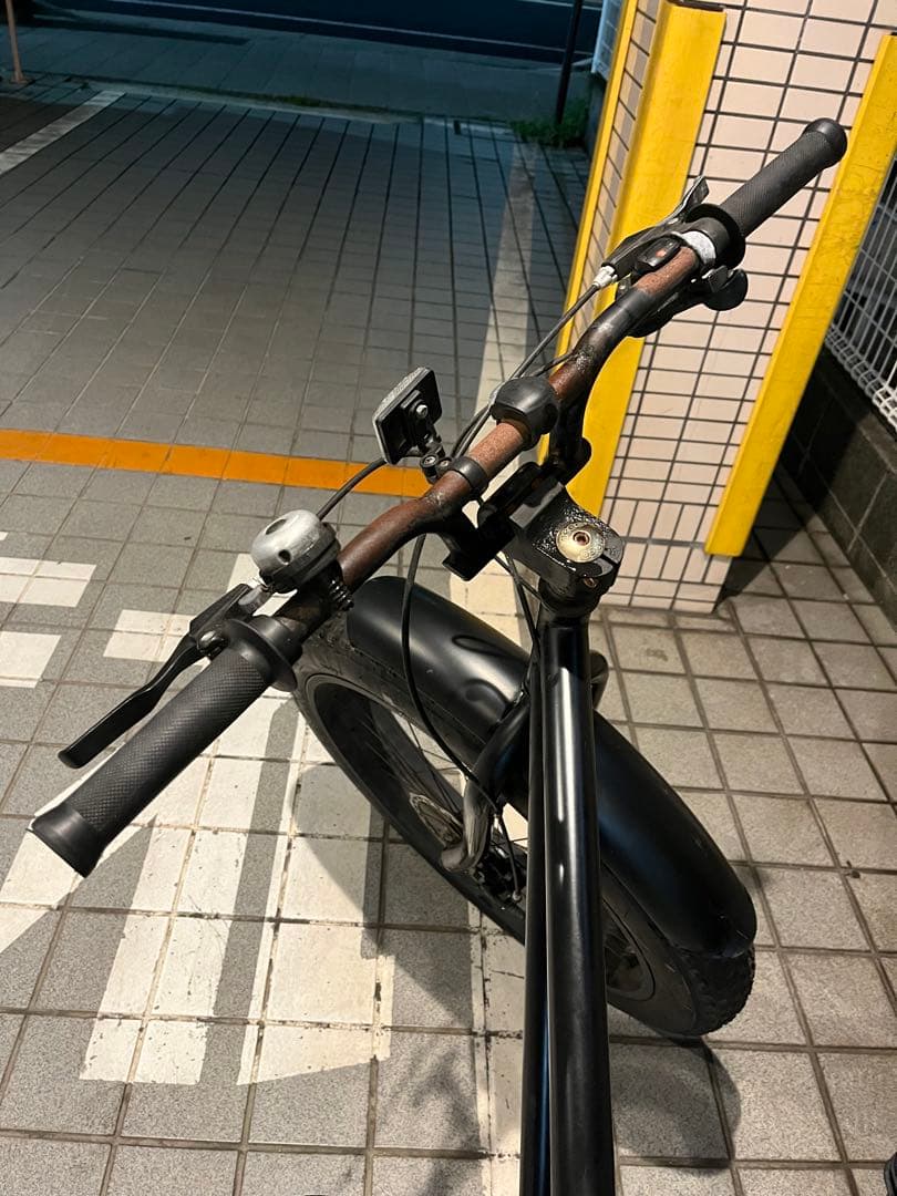 対面限定 湘南エリアBRONX ファットバイク ブラック/26インチ